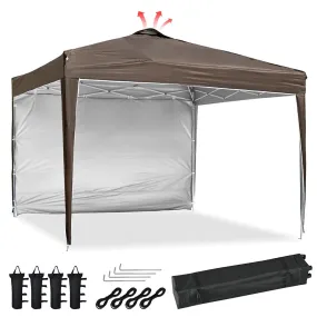 DIY Waterproof 10x10ft Pop Up Canopy EZ up Tent with Bag