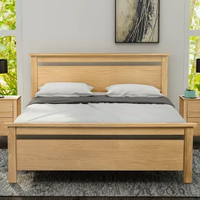 Nero Oak Bed